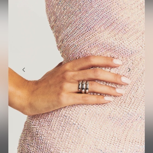 NEW retrofete Katya Dress in Taffy Pink - Picture 6 of 12